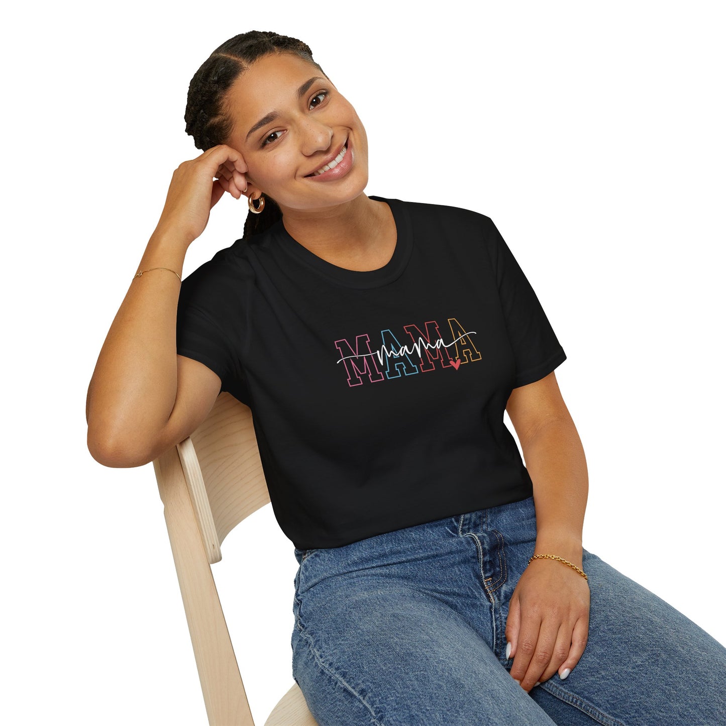 Mama Unisex Softstyle T-Shirt - Perfect Gift for Moms
