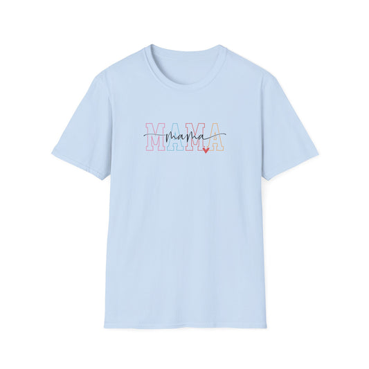 Mama Softstyle T-Shirt for Moms | Cute & Comfortable Gift for Mother's Day