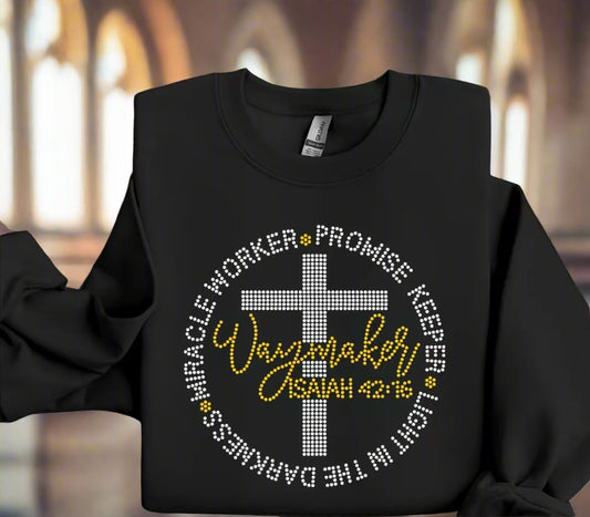 "Waymaker" Rhinestone T-shirt